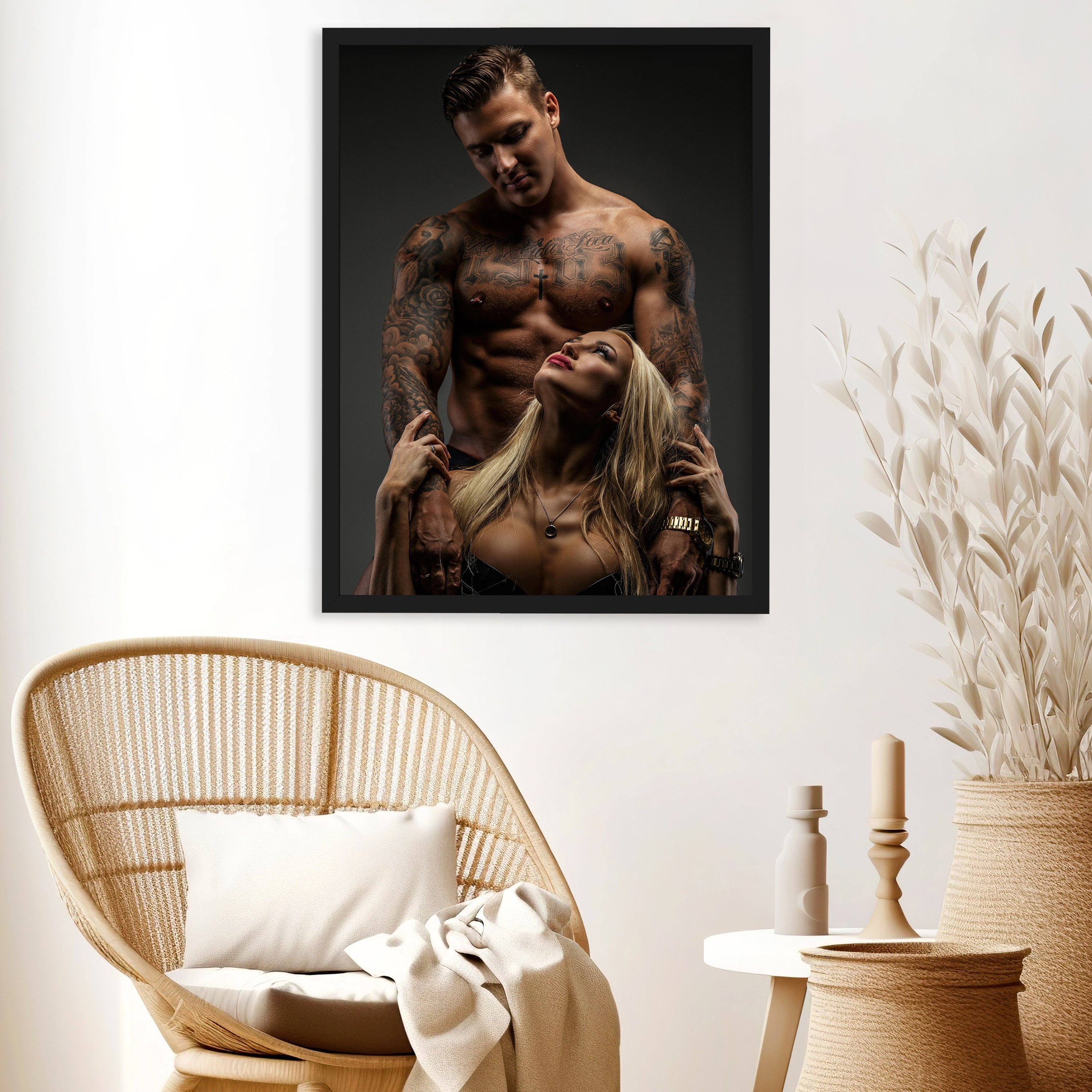 wandmotiv24 Poster, Poster - Paar, Tattoo - M0174 - Bild 3