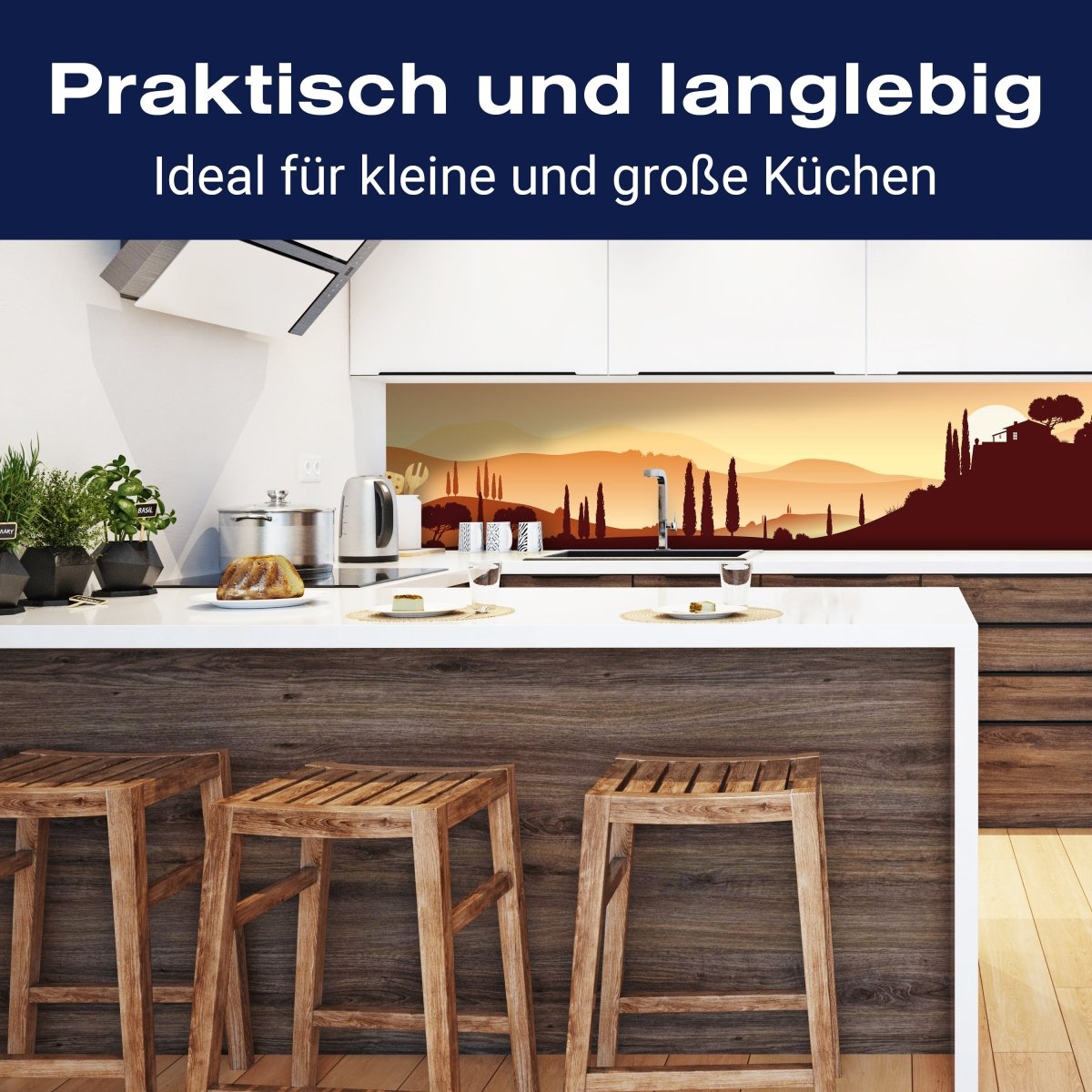 Küchenrückwand Italienische Landschaft Natur M0177 entdecken - Bild 3 Küchenrückwand Italienische Landschaft Natur M0177 entdecken - Bild 3