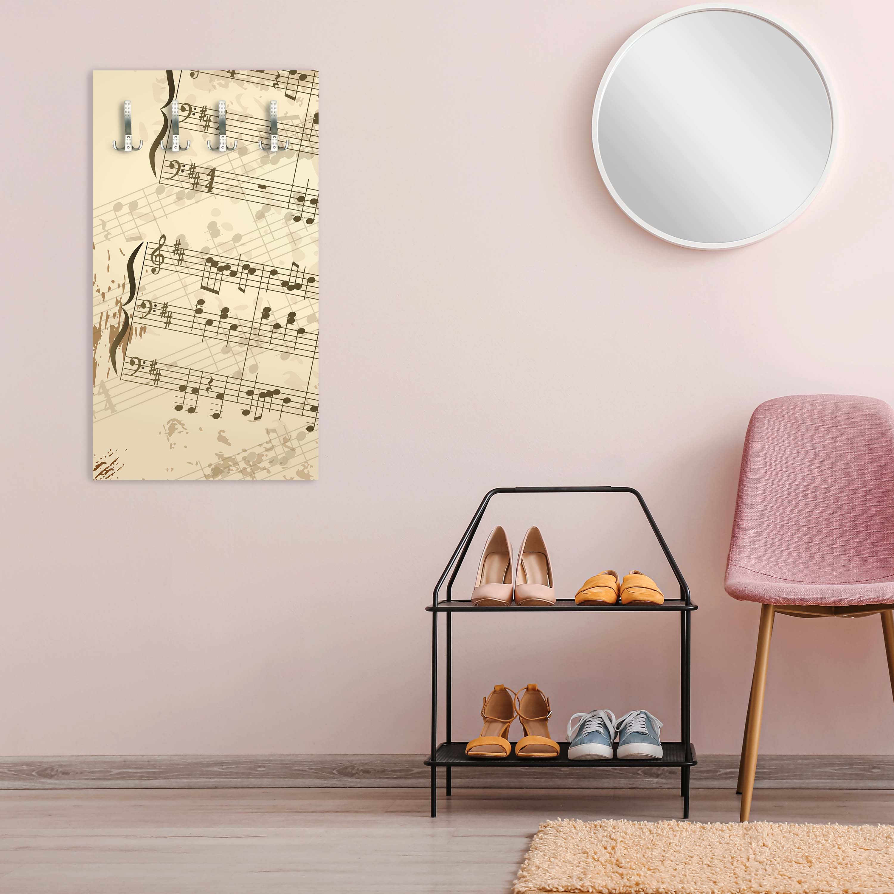 Garderobe Notenblatt Hobby M0180 entdecken - Bild 2 Garderobe Notenblatt Hobby M0180 entdecken - Bild 2