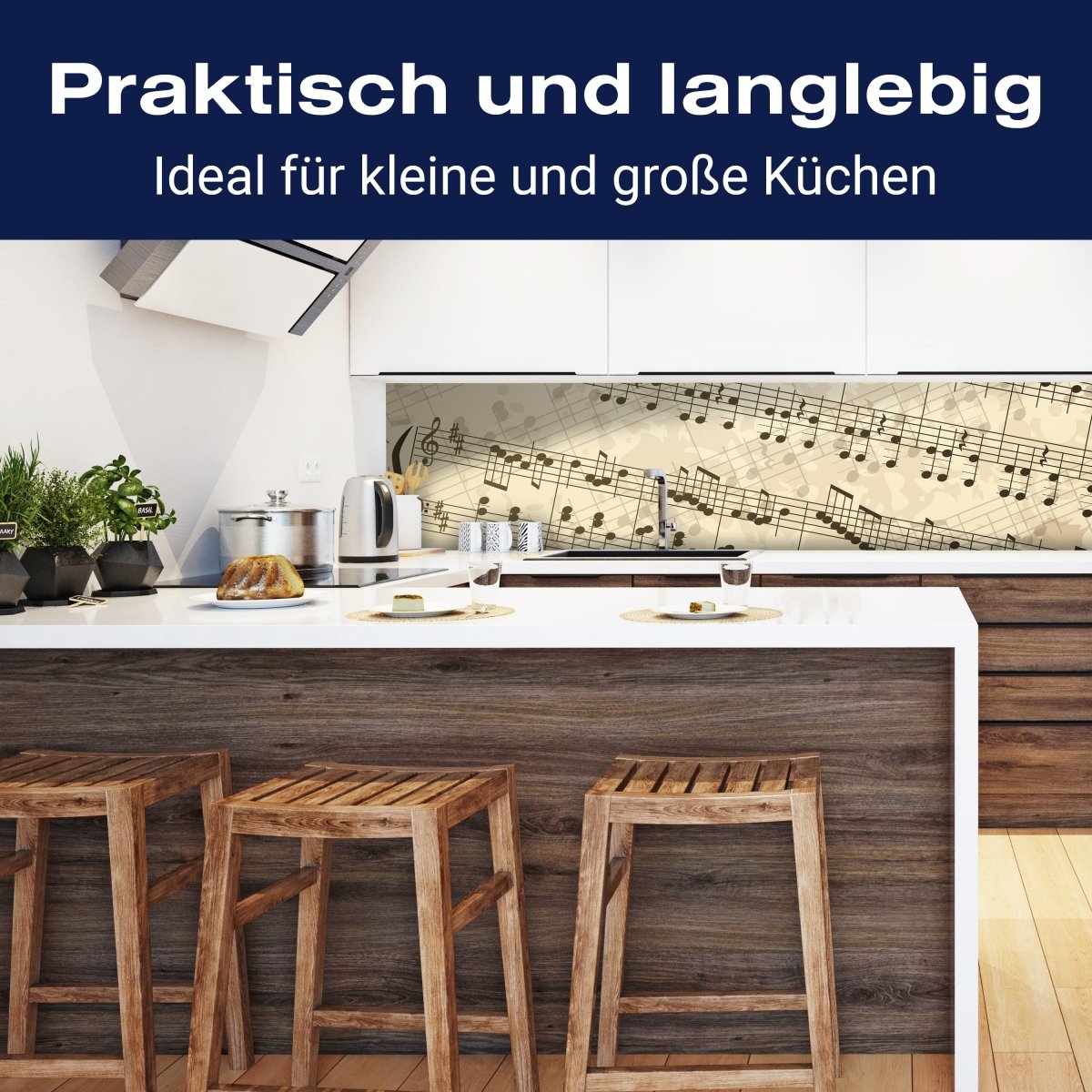 Küchenrückwand Notenblatt Hobby M0180 entdecken - Bild 3 Küchenrückwand Notenblatt Hobby M0180 entdecken - Bild 3