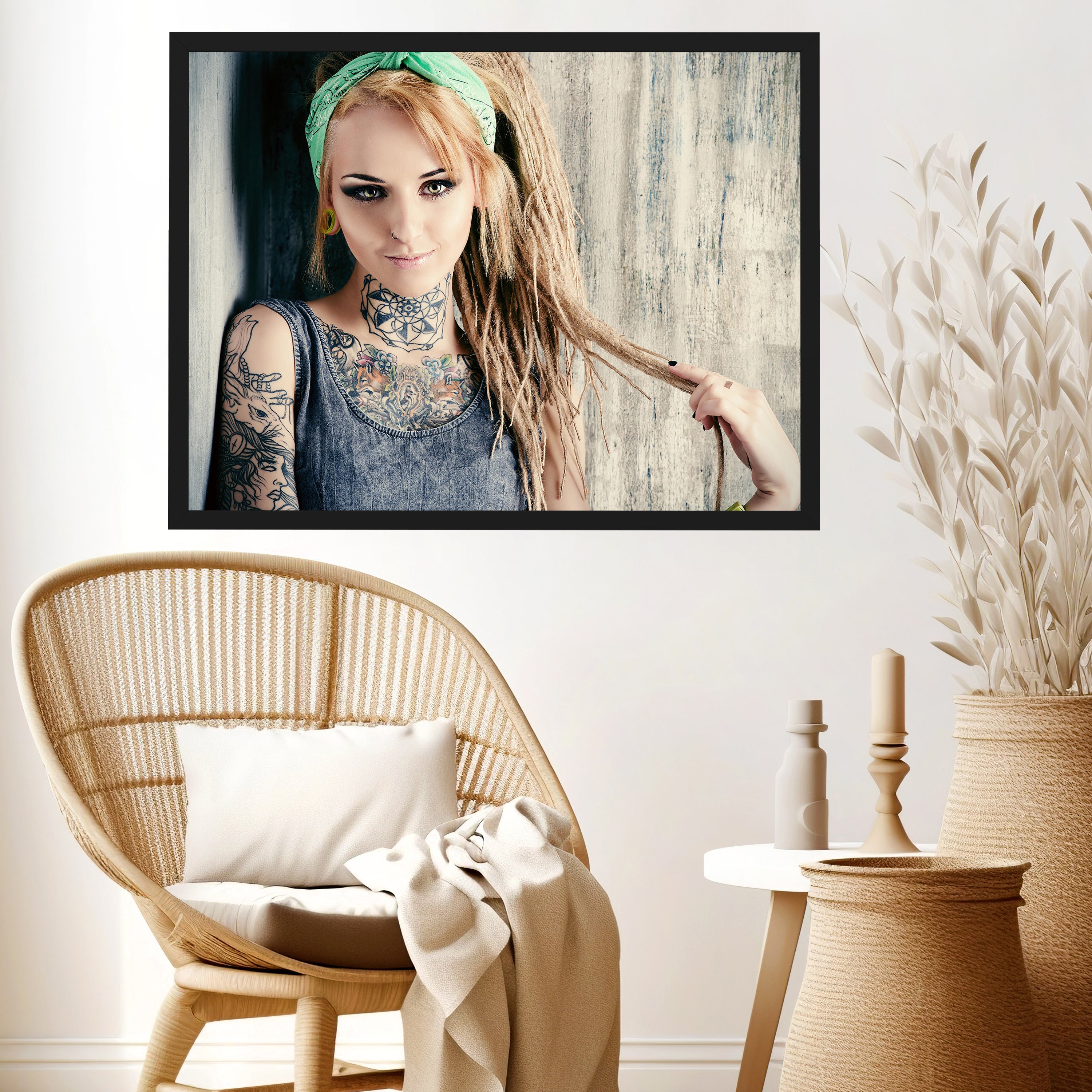wandmotiv24 Poster, Poster - Frau, Tattoo, Oberkörper - M0180 - Bild 3 wandmotiv24 Poster, Poster - Frau, Tattoo, Oberkörper - M0180 - Bild 3