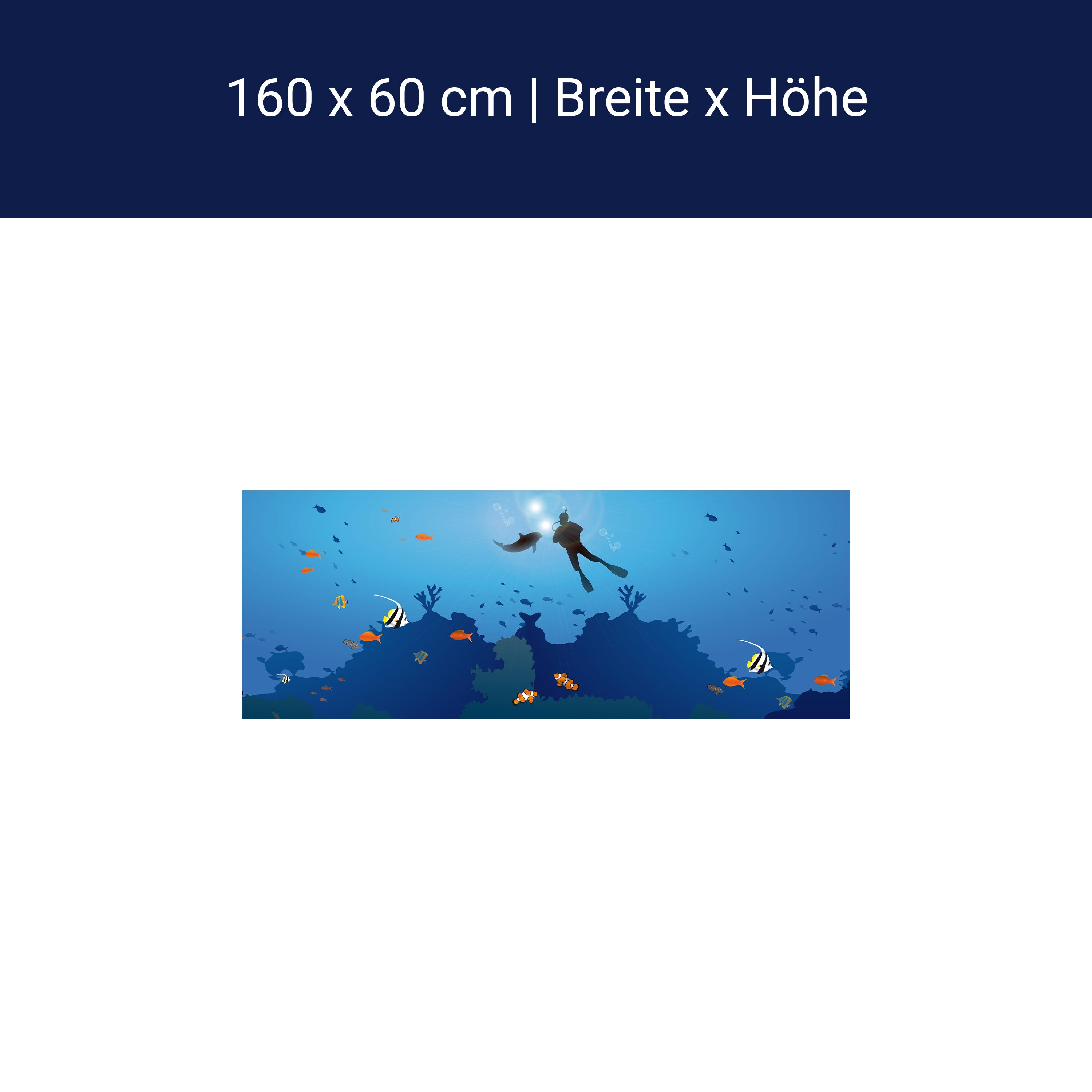 Küchenrückwand Riff Meer M0182 Küchenrückwand Riff Meer M0182