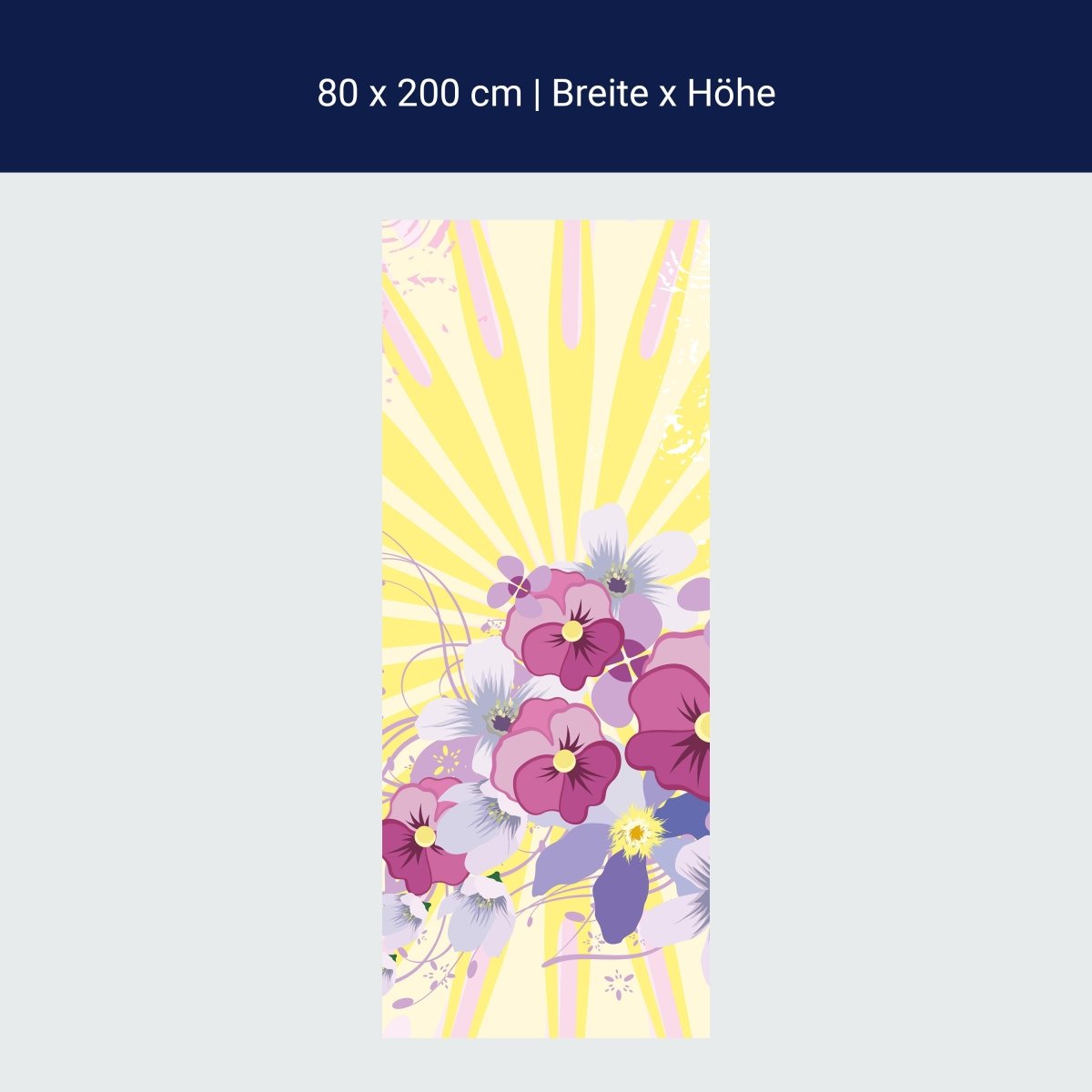 Duschwand Helena Floral M0185 Duschwand Helena Floral M0185