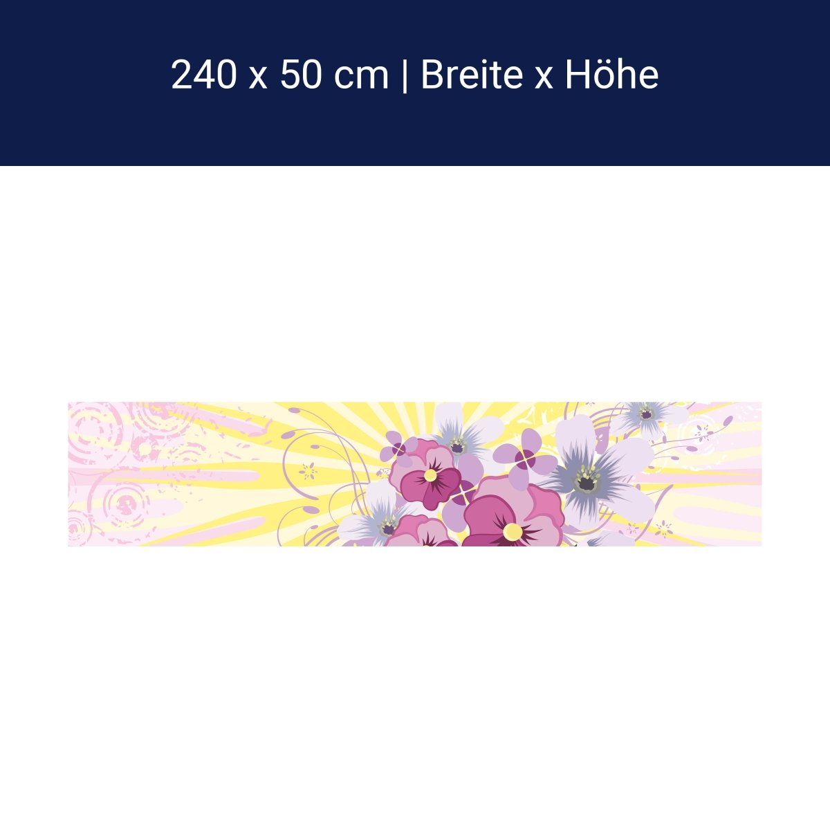 Küchenrückwand Helena Floral M0185 Küchenrückwand Helena Floral M0185