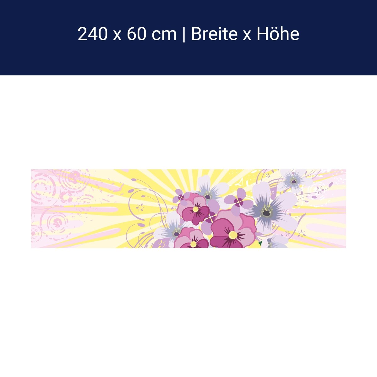 Küchenrückwand Helena Floral M0185 Küchenrückwand Helena Floral M0185