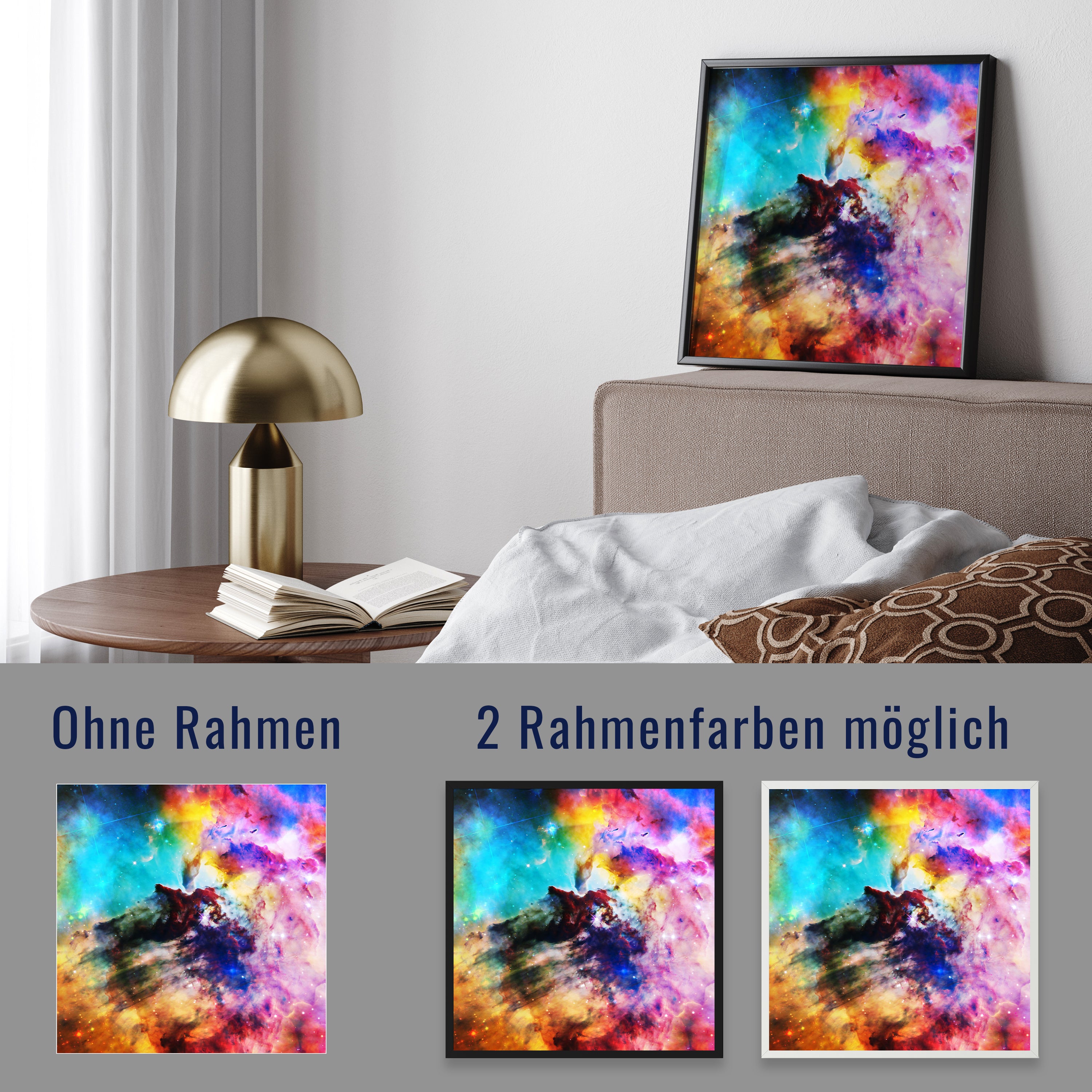 wandmotiv24 Poster, Poster - Weltraum, Sterne, All - M0195 - Bild 4