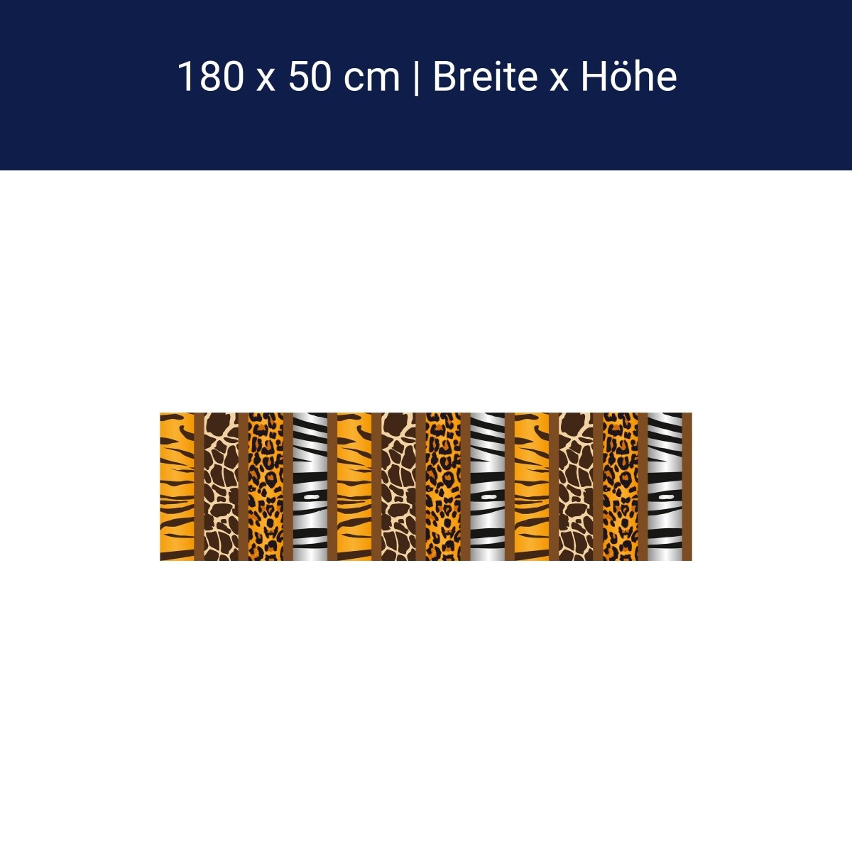 Küchenrückwand Afrika Tiermuster M0198 Küchenrückwand Afrika Tiermuster M0198