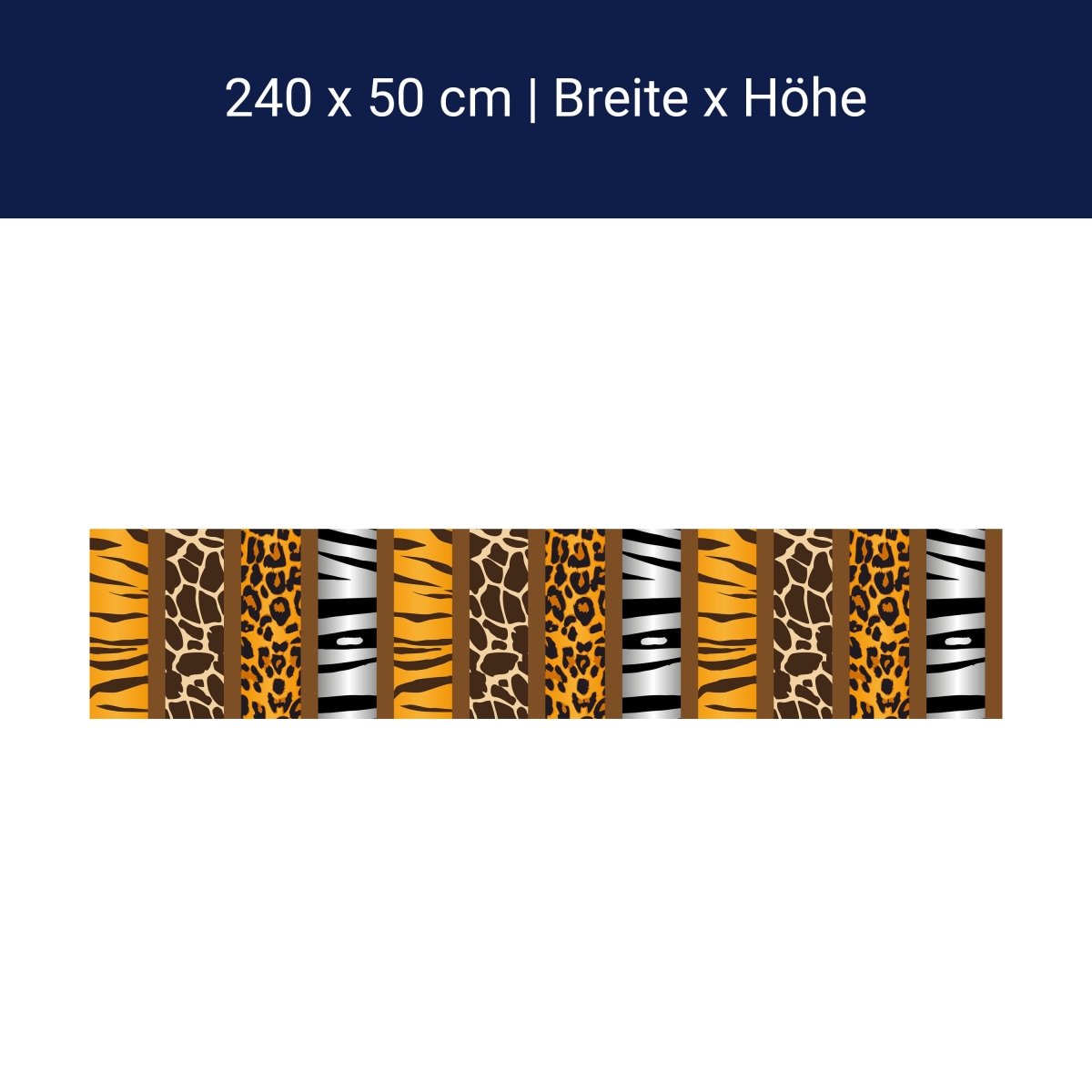 Küchenrückwand Afrika Tiermuster M0198 Küchenrückwand Afrika Tiermuster M0198