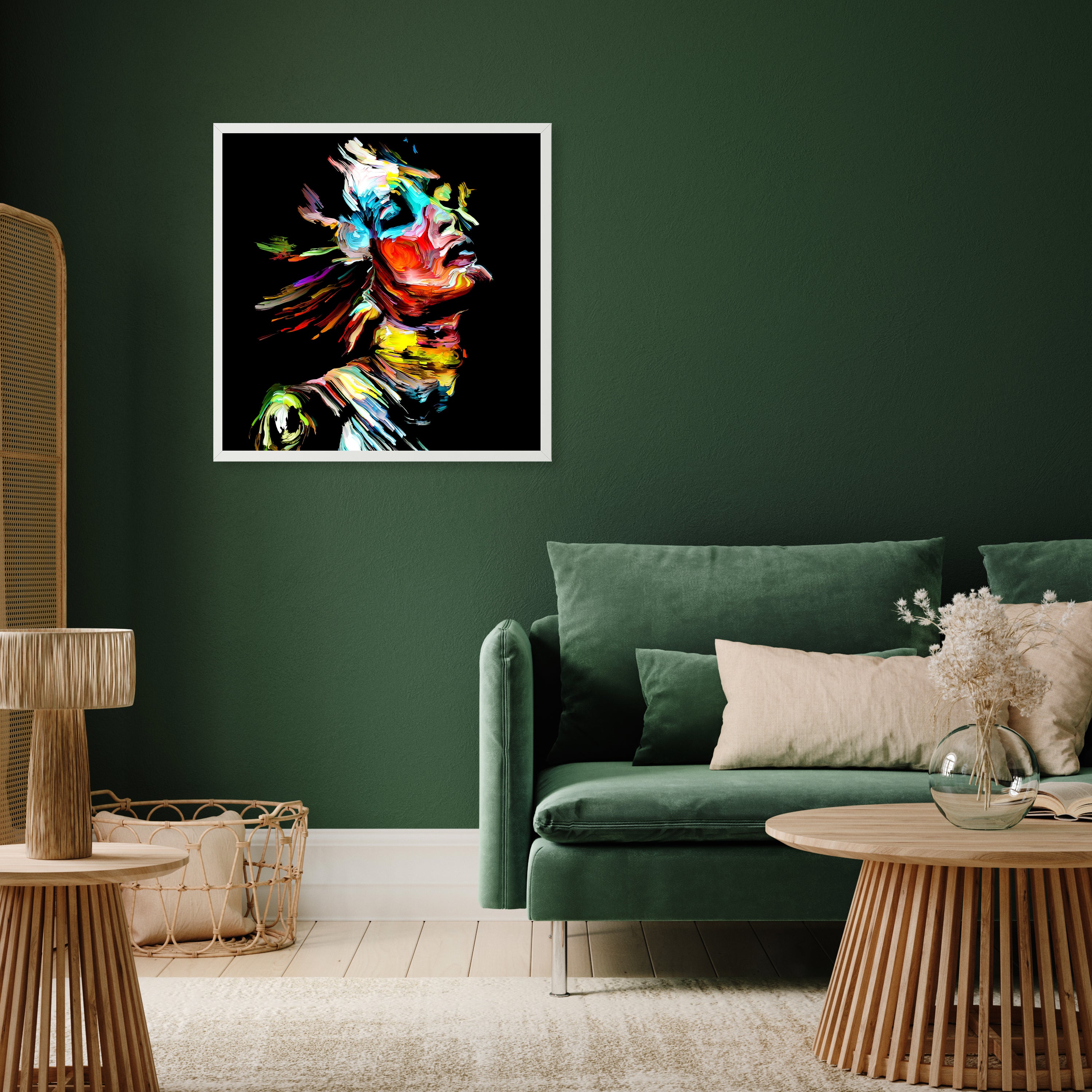 wandmotiv24 Poster, Poster - Frau, Gemälde, abstrakt - M0199 - Bild 5 wandmotiv24 Poster, Poster - Frau, Gemälde, abstrakt - M0199 - Bild 5