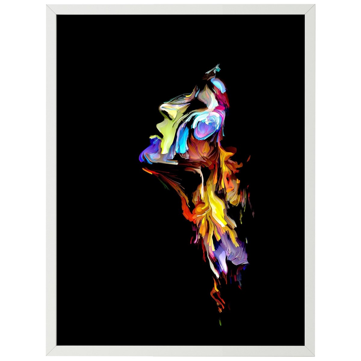 wandmotiv24 Poster, Poster - Frau, Gemälde, abstrakt - M0203 - Bild 1 wandmotiv24 Poster, Poster - Frau, Gemälde, abstrakt - M0203 - Bild 1