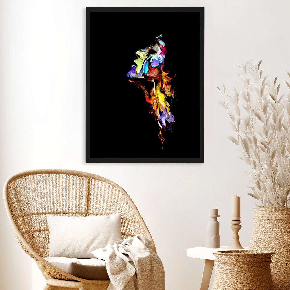 wandmotiv24 Poster, Poster - Frau, Gemälde, abstrakt - M0203 - Bild 3 wandmotiv24 Poster, Poster - Frau, Gemälde, abstrakt - M0203 - Bild 3