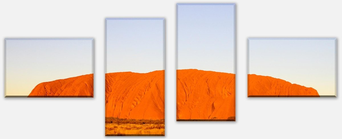 Leinwandbild Mehrteiler Ayers Rock Sunset Natur M0205 Leinwandbild Mehrteiler Ayers Rock Sunset Natur M0205