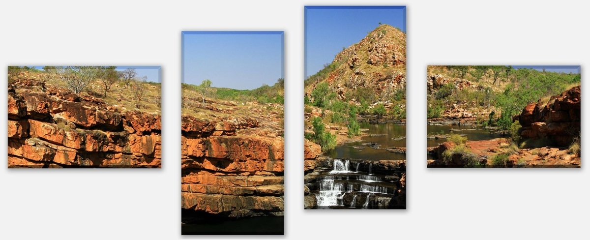 Leinwandbild Mehrteiler Bell George Natur M0206 Leinwandbild Mehrteiler Bell George Natur M0206