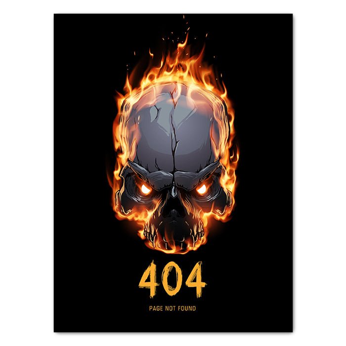 Leinwandbild Totenkopf, Hochformat M0213 kaufen - Bild 1 Leinwandbild Totenkopf, Hochformat M0213 kaufen - Bild 1