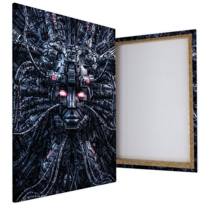 Leinwandbild Totenkopf, Hochformat M0214 kaufen - Bild 4 Leinwandbild Totenkopf, Hochformat M0214 kaufen - Bild 4