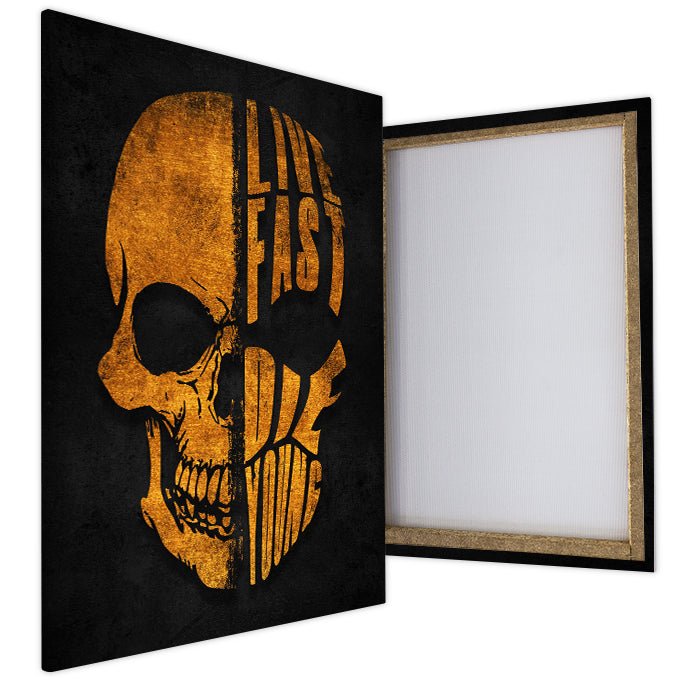 Leinwandbild Totenkopf, Hochformat M0217 kaufen - Bild 4 Leinwandbild Totenkopf, Hochformat M0217 kaufen - Bild 4