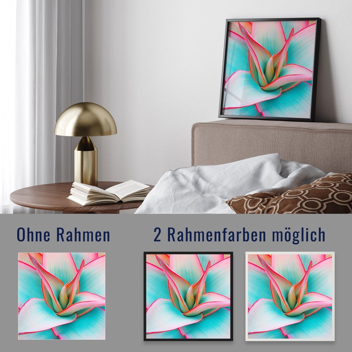 wandmotiv24 Poster, Poster - Pflanze, Kaktus, rosa - M0218 - Bild 4 wandmotiv24 Poster, Poster - Pflanze, Kaktus, rosa - M0218 - Bild 4