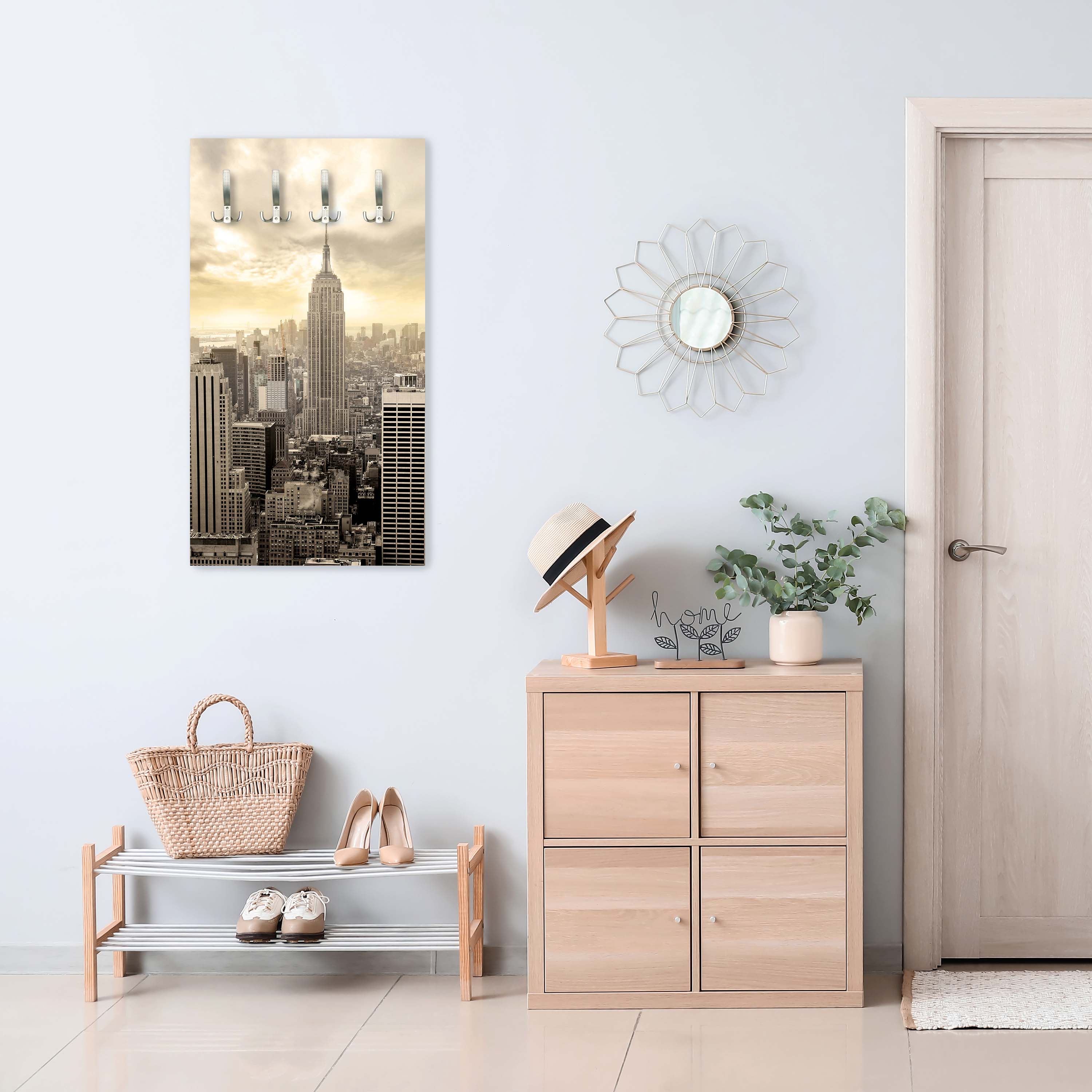Garderobe New York Skyline View M0221 entdecken - Bild 5 Garderobe New York Skyline View M0221 entdecken - Bild 5