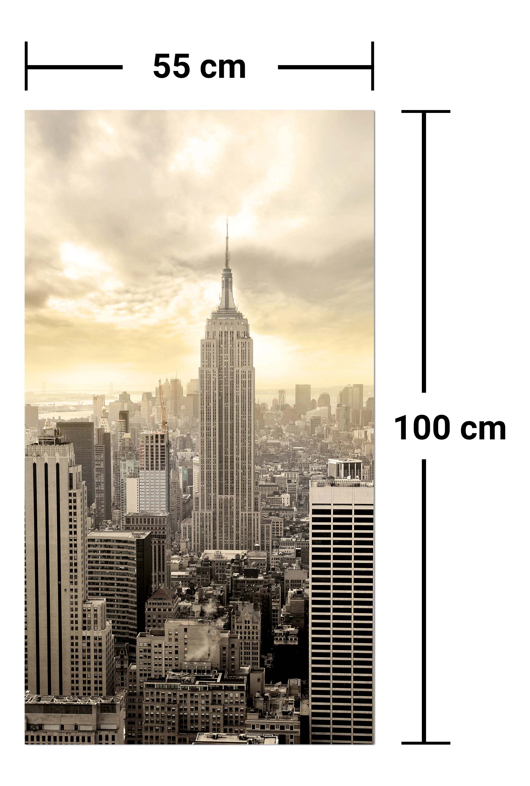 Garderobe New York Skyline View M0221 entdecken - Bild 7