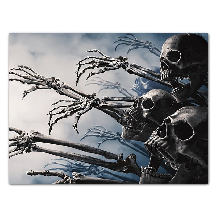 Leinwandbild Totenkopf, Querformat M0224 kaufen - Bild 1
