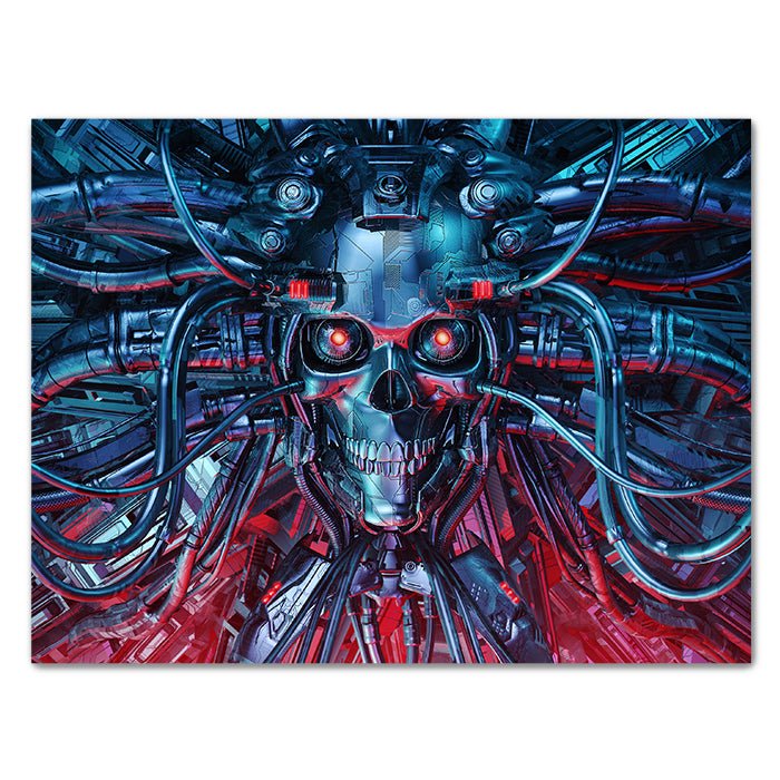 Leinwandbild Totenkopf, Querformat M0229 kaufen - Bild 1 Leinwandbild Totenkopf, Querformat M0229 kaufen - Bild 1