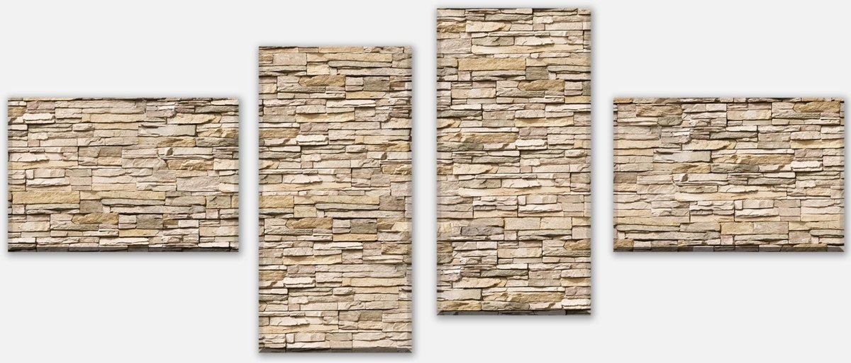 Leinwandbild Mehrteiler Asia Stone Natur M0239 Leinwandbild Mehrteiler Asia Stone Natur M0239
