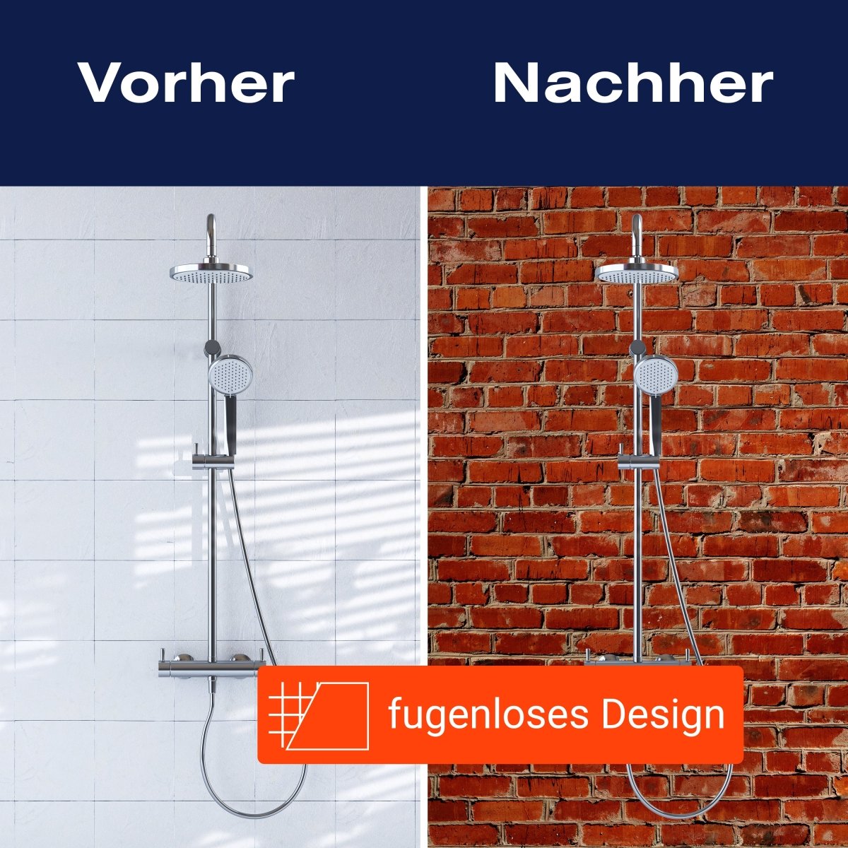 Duschwand Backstein rot Stadt M0240 entdecken - Bild 9 Duschwand Backstein rot Stadt M0240 entdecken - Bild 9