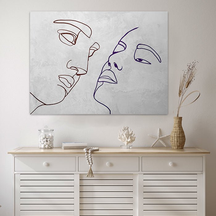 Leinwandbild Minimalismus, Hochformat M0240 kaufen - Bild 2 Leinwandbild Minimalismus, Hochformat M0240 kaufen - Bild 2
