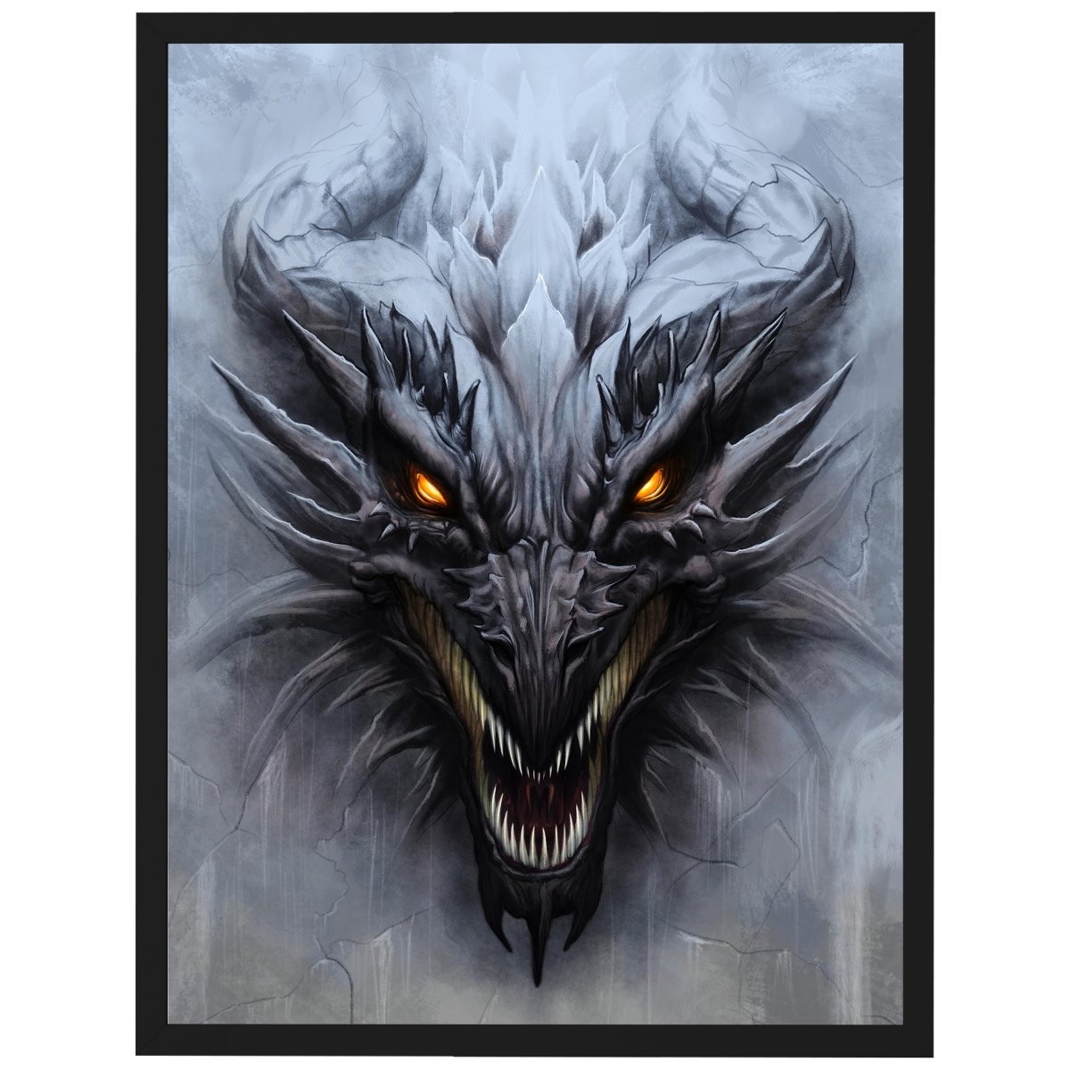 wandmotiv24 Poster, Poster - Malerei, Drache, Fantasy - M0242 - Bild 1 wandmotiv24 Poster, Poster - Malerei, Drache, Fantasy - M0242 - Bild 1