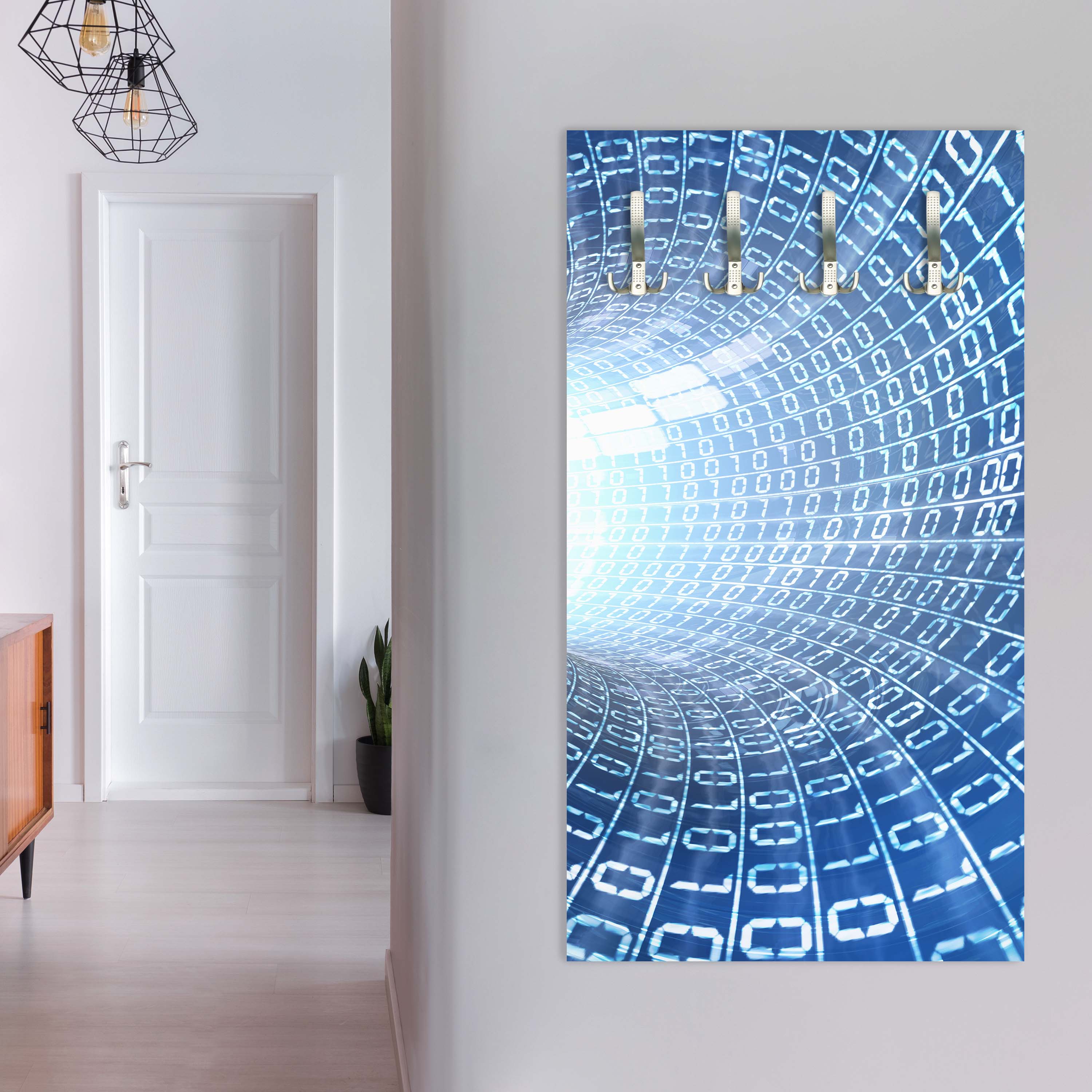 Garderobe Datentunnel Internet M0243 entdecken - Bild 2 Garderobe Datentunnel Internet M0243 entdecken - Bild 2