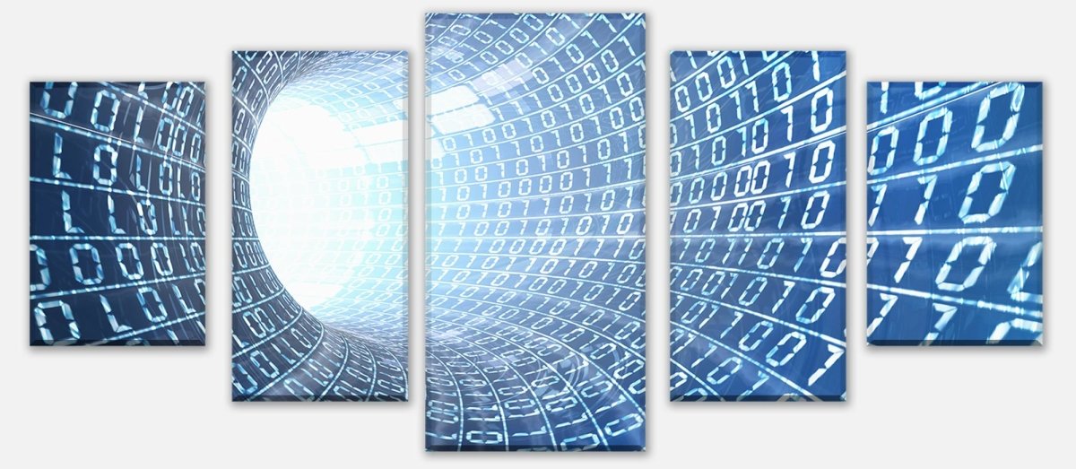 Leinwandbild Mehrteiler Datentunnel Internet M0243 entdecken - Bild 1 Leinwandbild Mehrteiler Datentunnel Internet M0243 entdecken - Bild 1