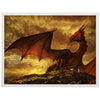 Poster painting dragon fantasy M0244