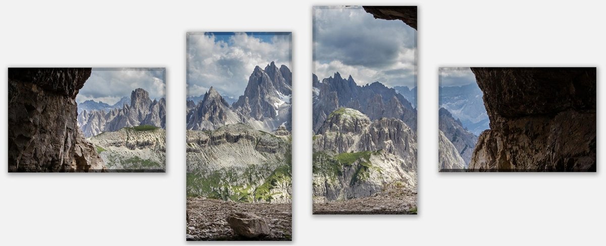 Leinwandbild Mehrteiler Dolomiten Alpen M0247 Leinwandbild Mehrteiler Dolomiten Alpen M0247