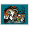 Poster Dragon, Water, Japan M0247