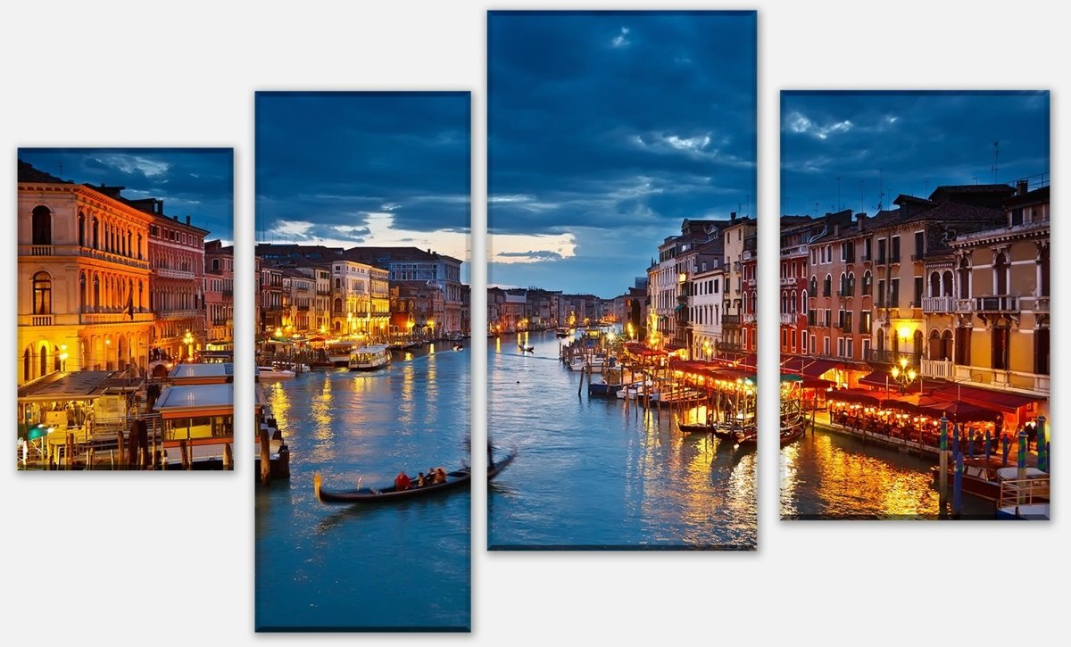 Leinwandbild Mehrteiler Canale Grande Venedig M0252 Leinwandbild Mehrteiler Canale Grande Venedig M0252