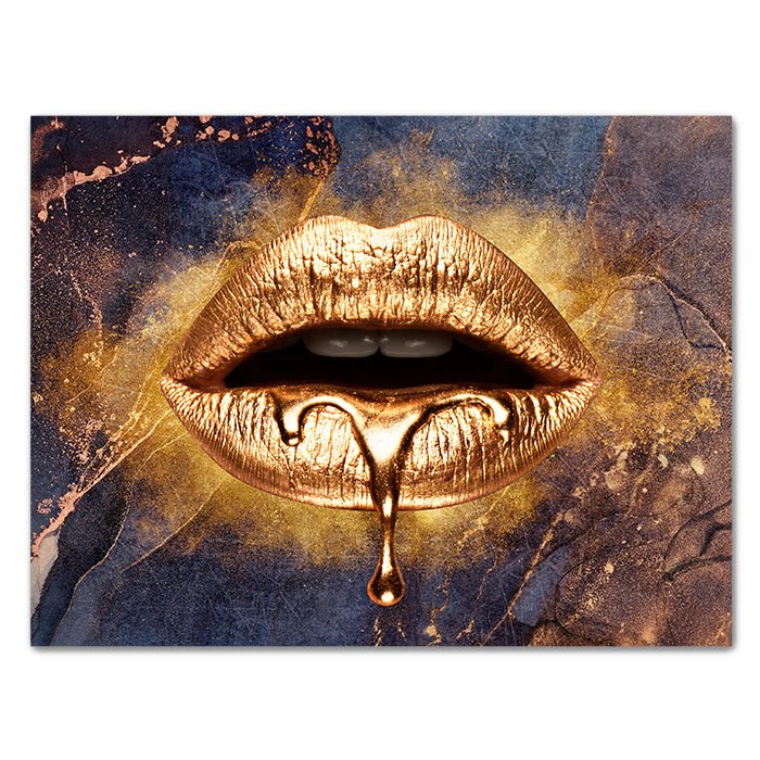 Leinwandbild Frauenlippen, Querformat M0254 kaufen - Bild 1 Leinwandbild Frauenlippen, Querformat M0254 kaufen - Bild 1