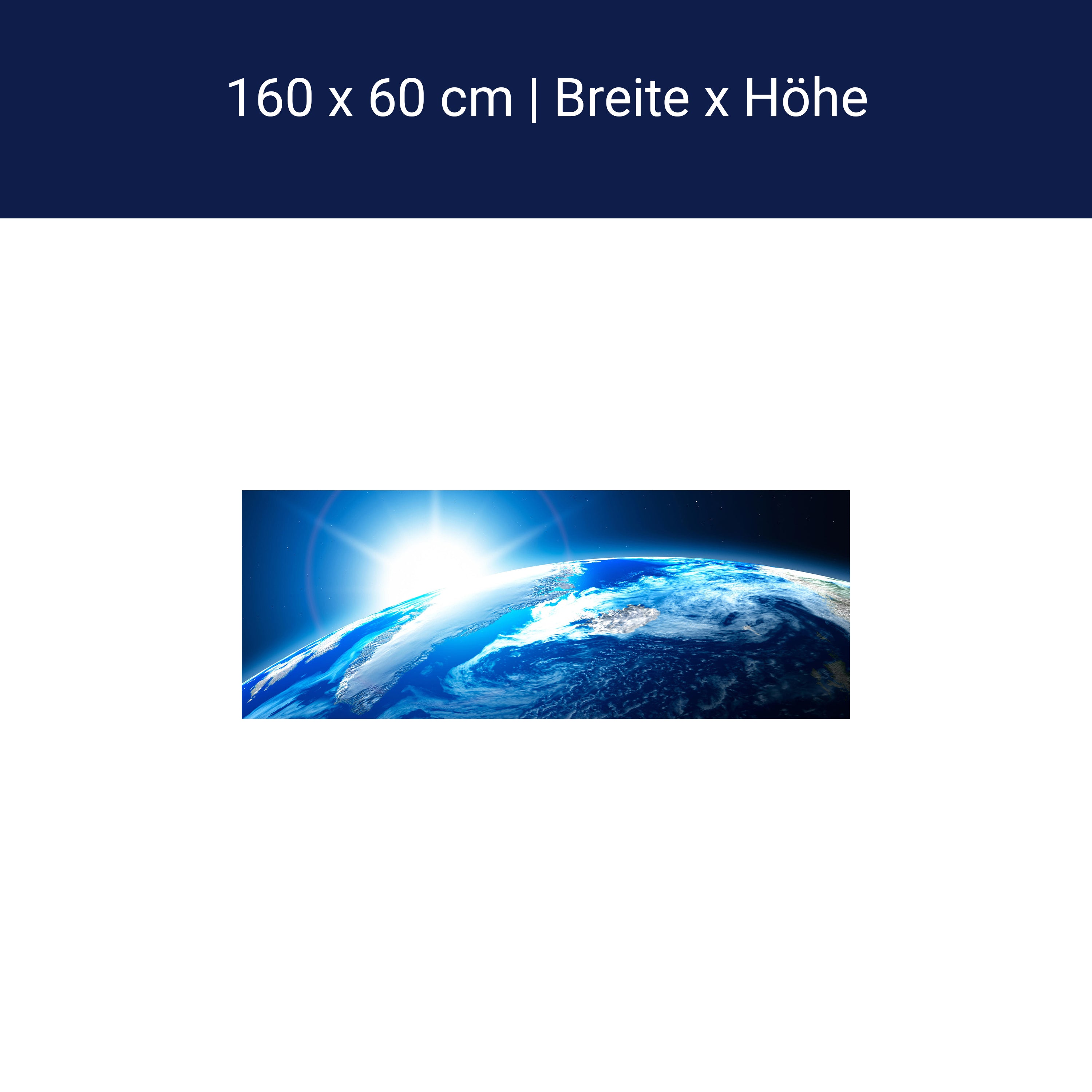 Küchenrückwand Sunrise Earth Space M0255 Küchenrückwand Sunrise Earth Space M0255