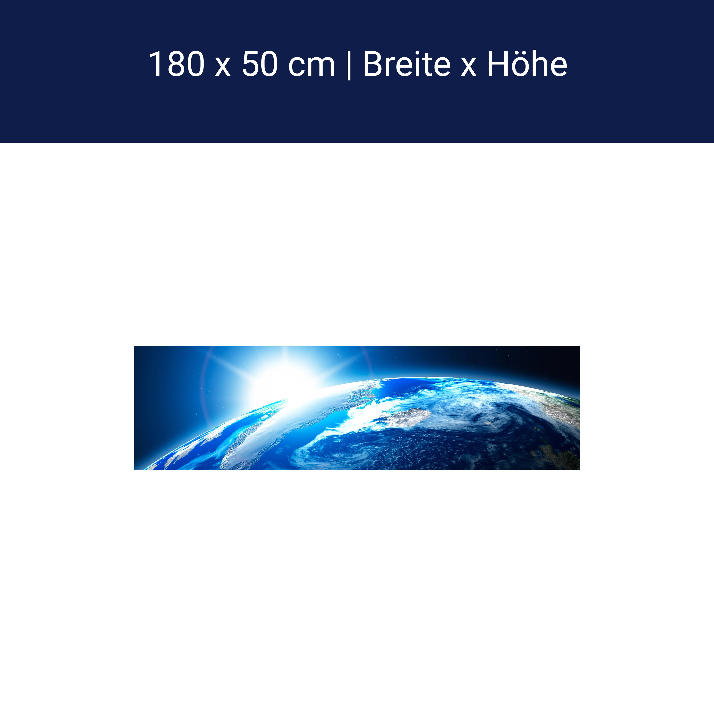 Küchenrückwand Sunrise Earth Space M0255 Küchenrückwand Sunrise Earth Space M0255