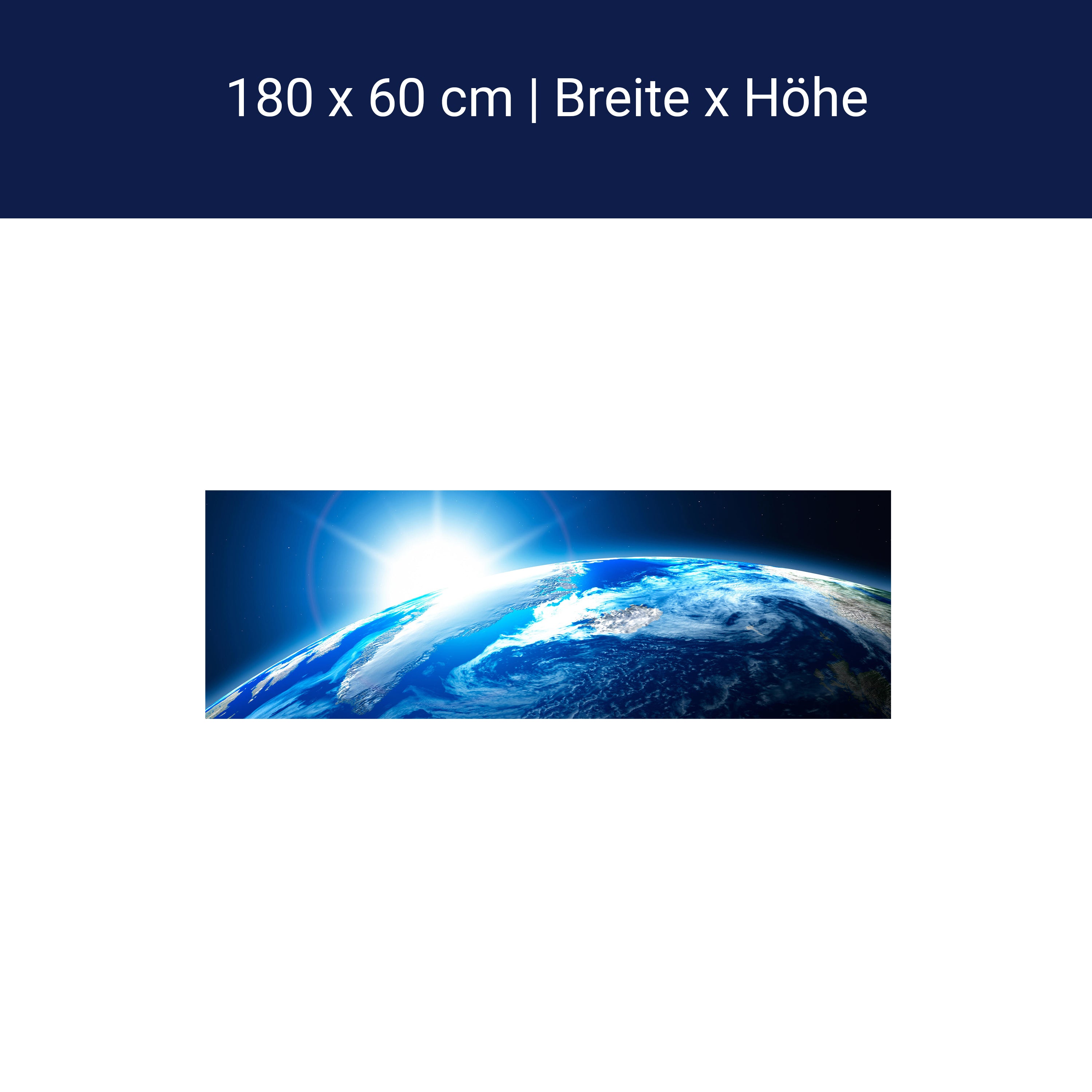 Küchenrückwand Sunrise Earth Space M0255 Küchenrückwand Sunrise Earth Space M0255