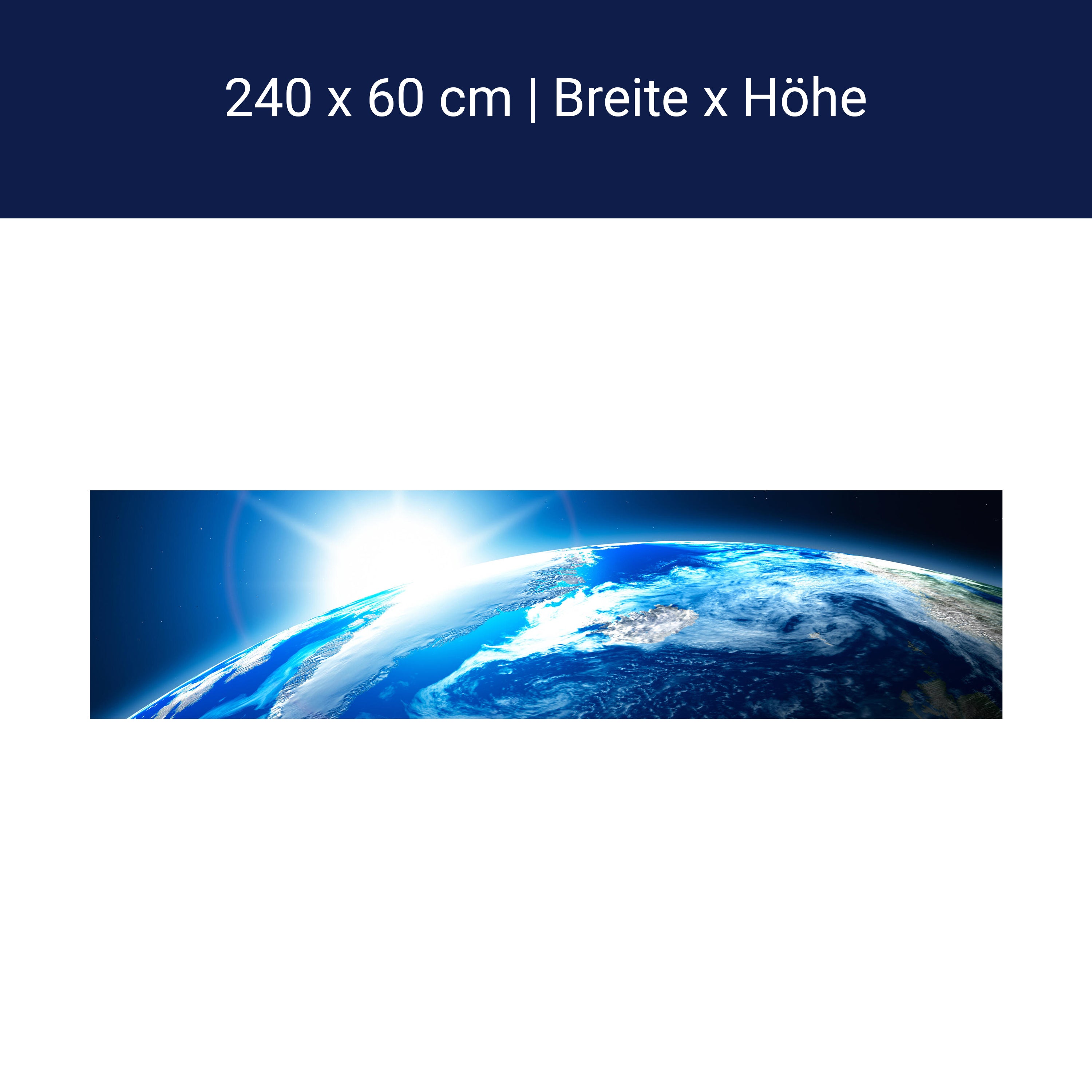 Küchenrückwand Sunrise Earth Space M0255 Küchenrückwand Sunrise Earth Space M0255