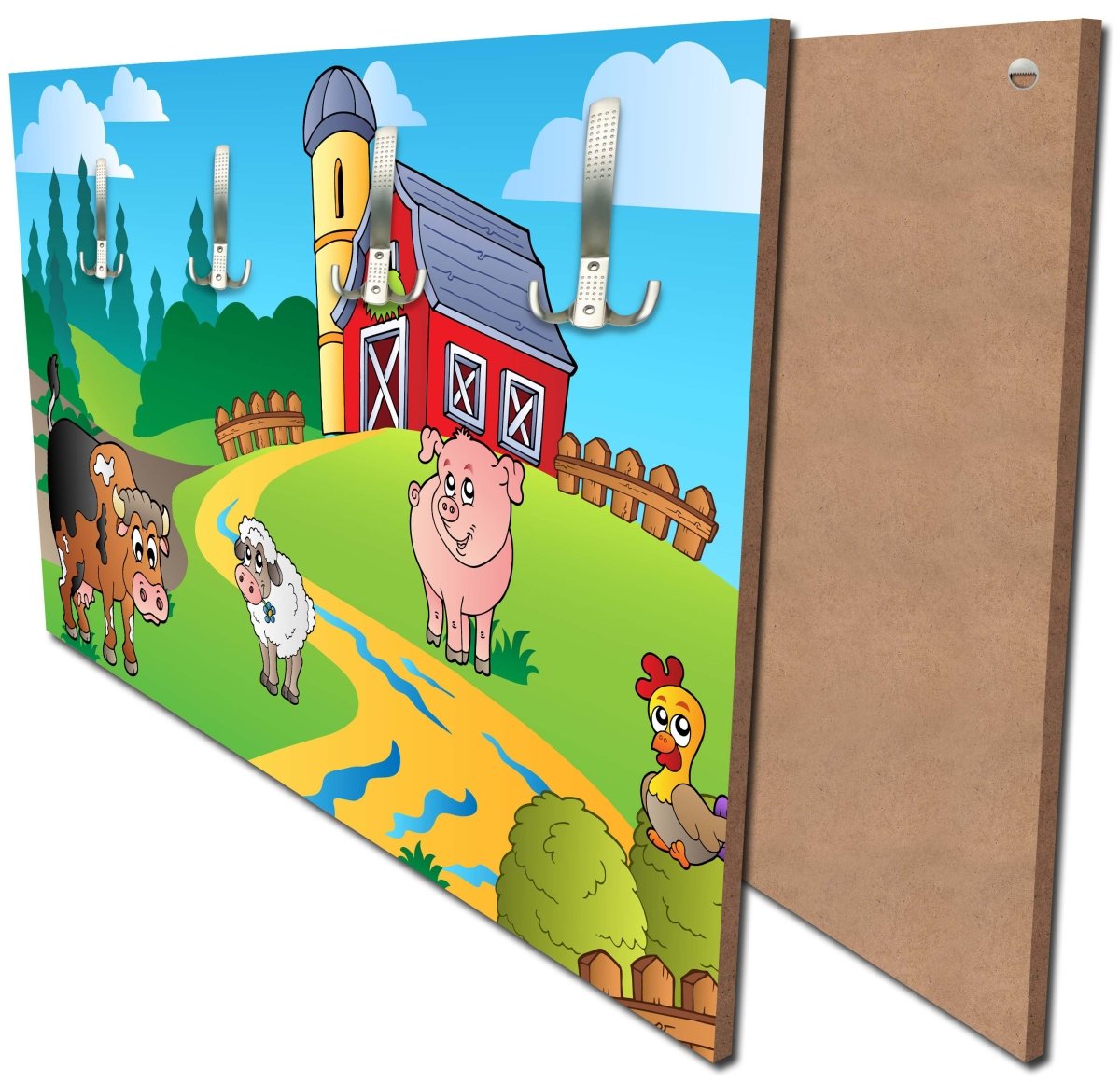 Garderobe Farmtiere Kinder M0257 Garderobe Farmtiere Kinder M0257