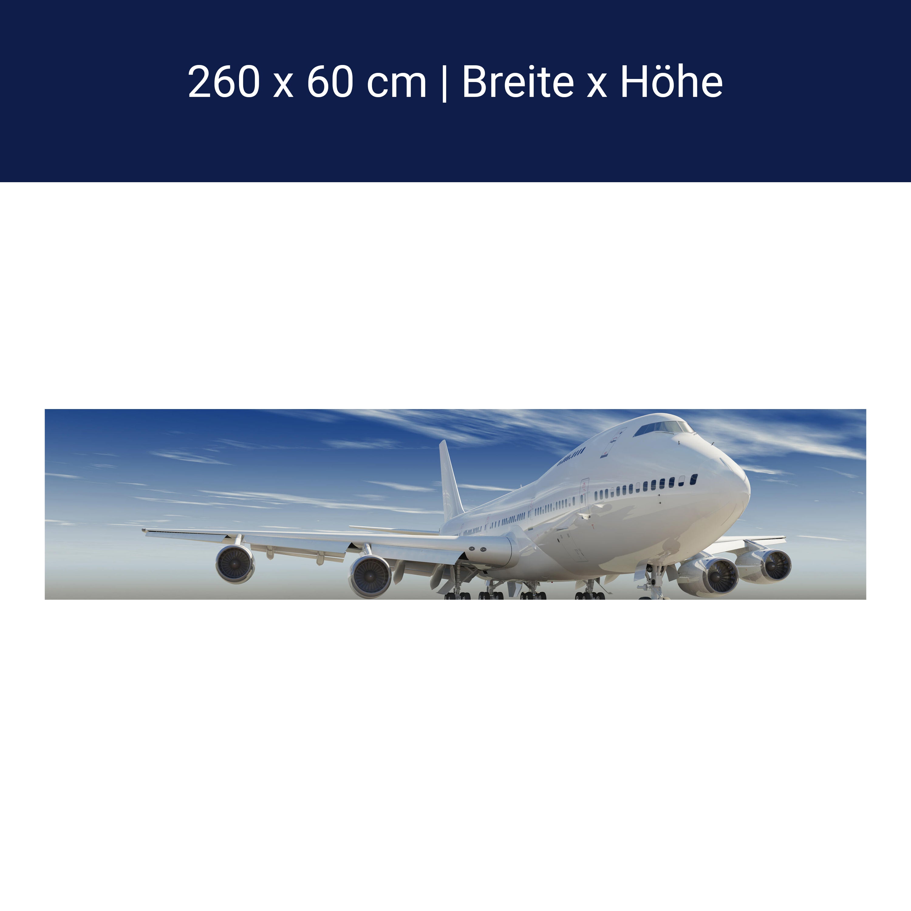 Küchenrückwand Startendes Flugzeug M0259 Küchenrückwand Startendes Flugzeug M0259