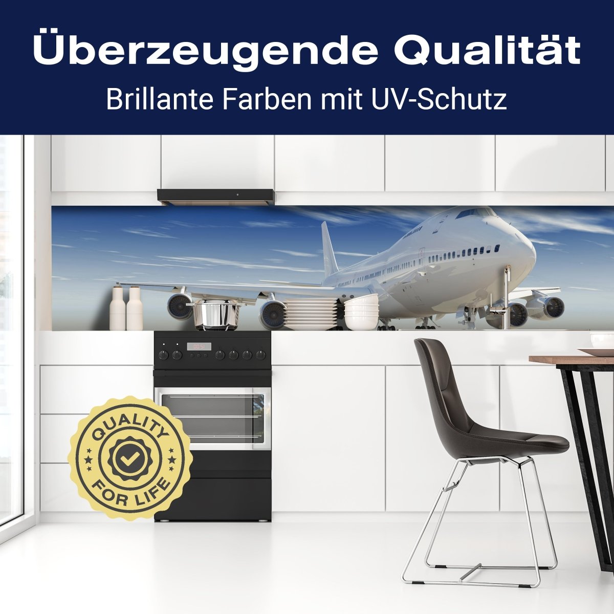 Küchenrückwand Startendes Flugzeug M0259 entdecken - Bild 2 Küchenrückwand Startendes Flugzeug M0259 entdecken - Bild 2