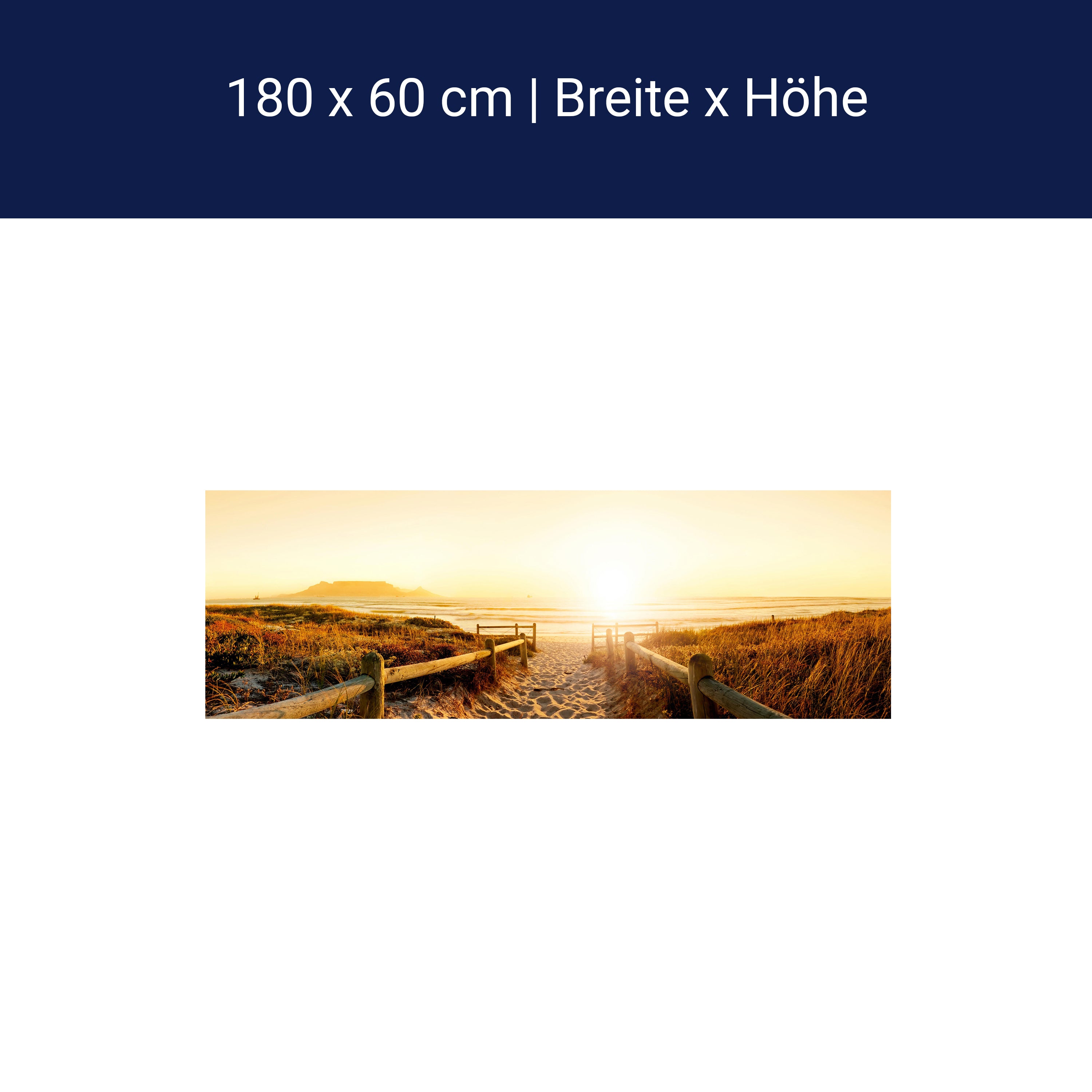 Küchenrückwand Sonnenuntergang Ozean Natur M0262 Küchenrückwand Sonnenuntergang Ozean Natur M0262