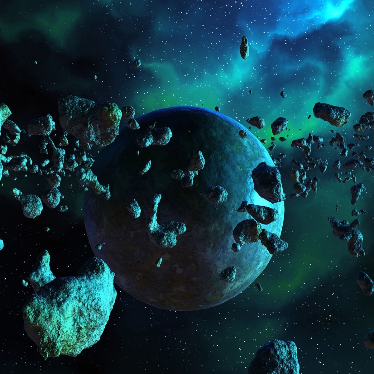 Beistelltisch Asteroidenfeld Space M0263 entdecken - Bild 2