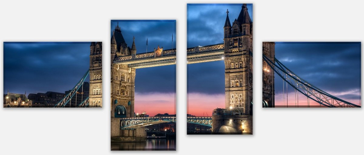 Leinwandbild Mehrteiler Towerbridge London M0267 Leinwandbild Mehrteiler Towerbridge London M0267