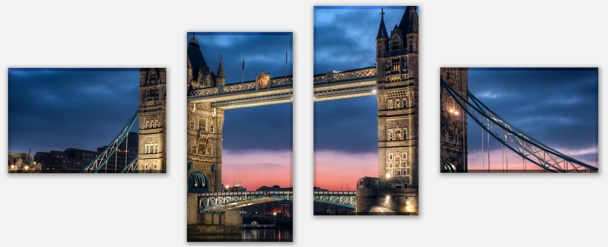 Leinwandbild Mehrteiler Towerbridge London M0267 Leinwandbild Mehrteiler Towerbridge London M0267