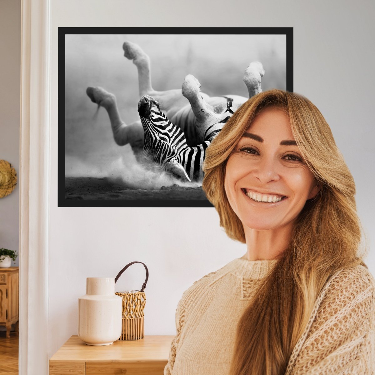 wandmotiv24 Poster, Poster - Zebra, Tier, Afrika - M0270 - Bild 2 wandmotiv24 Poster, Poster - Zebra, Tier, Afrika - M0270 - Bild 2