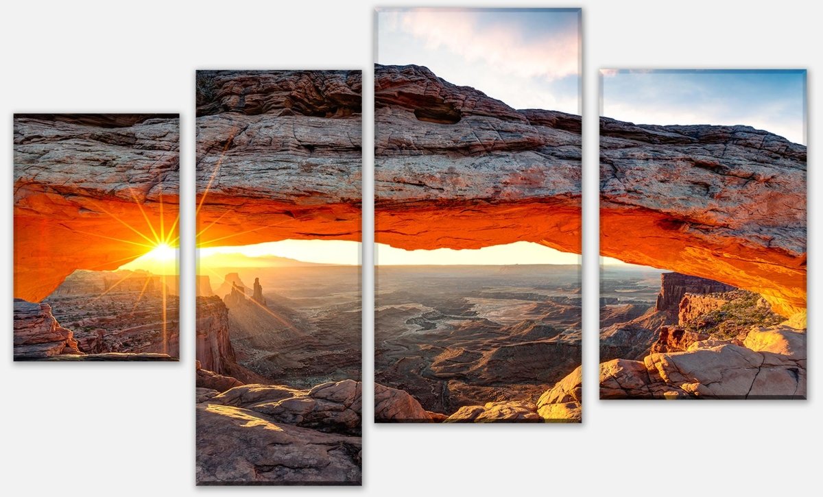 Leinwandbild Mehrteiler Mesa Arch USA M0275 Leinwandbild Mehrteiler Mesa Arch USA M0275