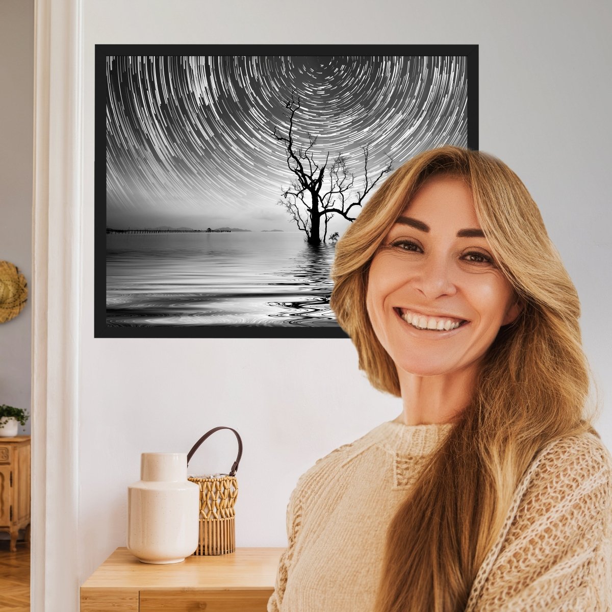 wandmotiv24 Poster, Poster - Baum, Wasser, See - M0276 - Bild 2 wandmotiv24 Poster, Poster - Baum, Wasser, See - M0276 - Bild 2